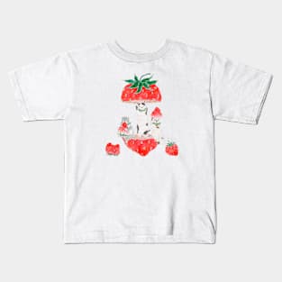 Pakkaaaaan Ichigo Nyanco Kids T-Shirt